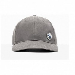 BMW GORRA GRIS LOGO ESQUINA