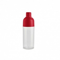 MINI BOTELLA PLASTICA ROJA