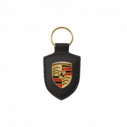 PORSCHE LLAVERO NEGRO EMBLEMA