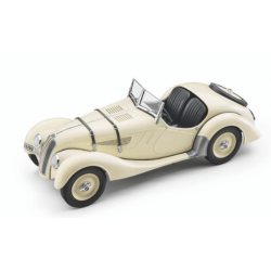 BMW MINIATURA 328 BLANCO 1:18